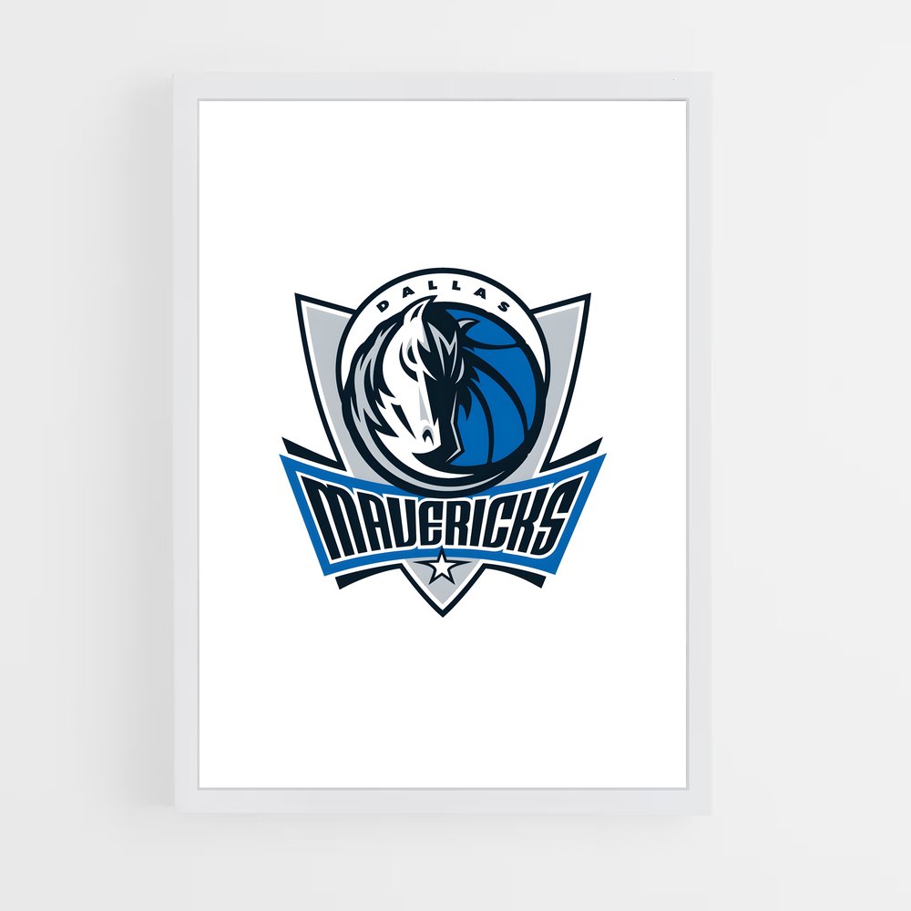 Poster Mavericks Spirit – affiche Basketball (vue 3)